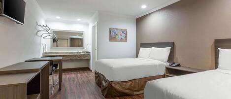 Zimmer, 2 Doppelbetten, Nichtraucher