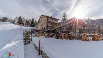 Voorkant van accommodatie