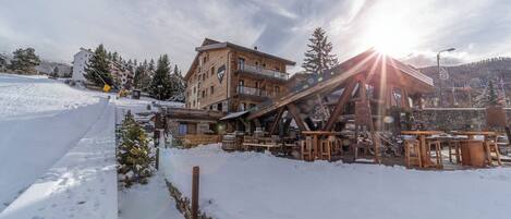 Facciata della struttura