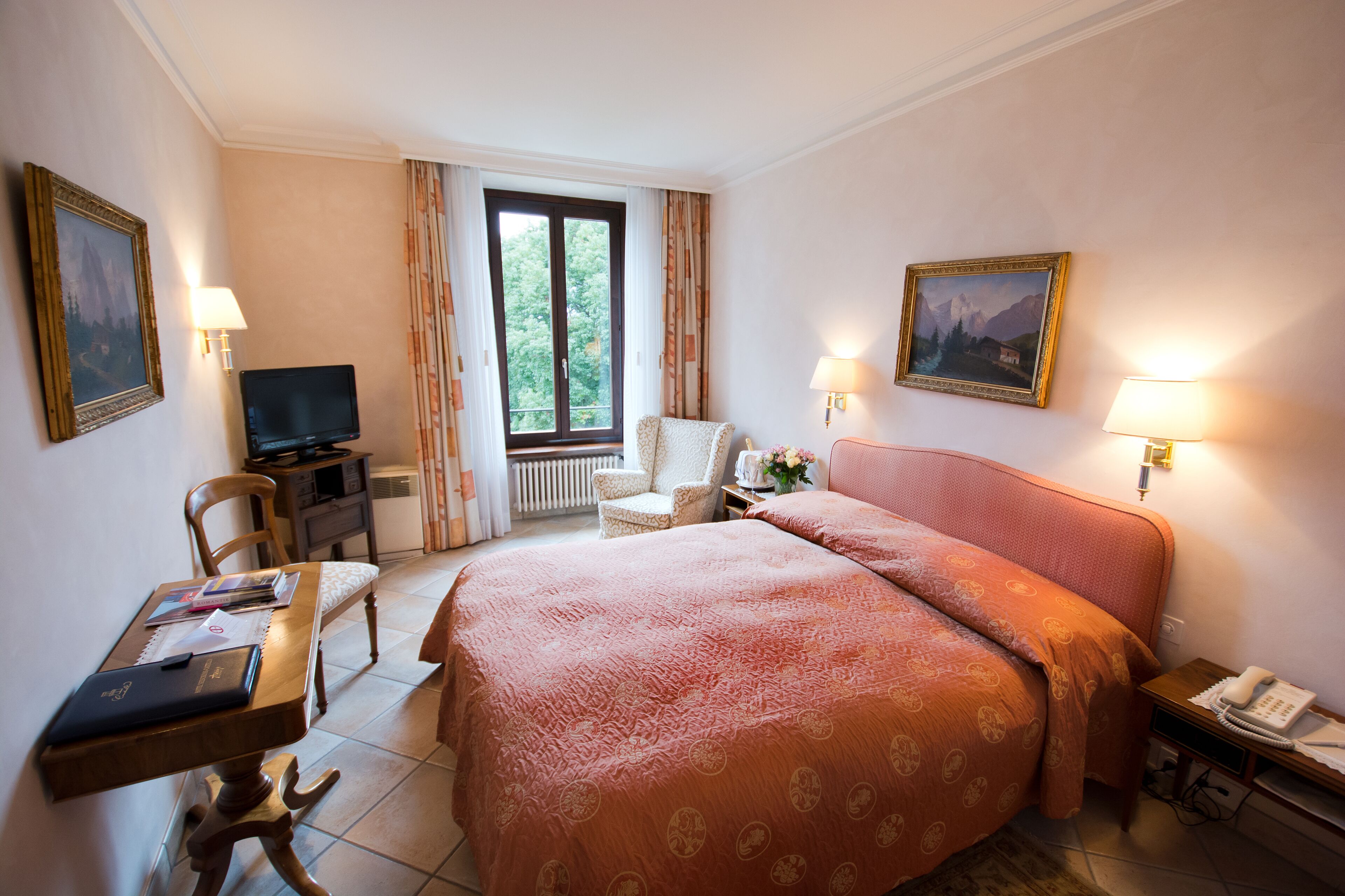 standard double room | hypo-allergenic bedding, pillow-top beds, minibar, in-room safe