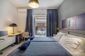 Economy Double or Twin Room | Living area - Hibiscus Hotel Residence (Siniscola)