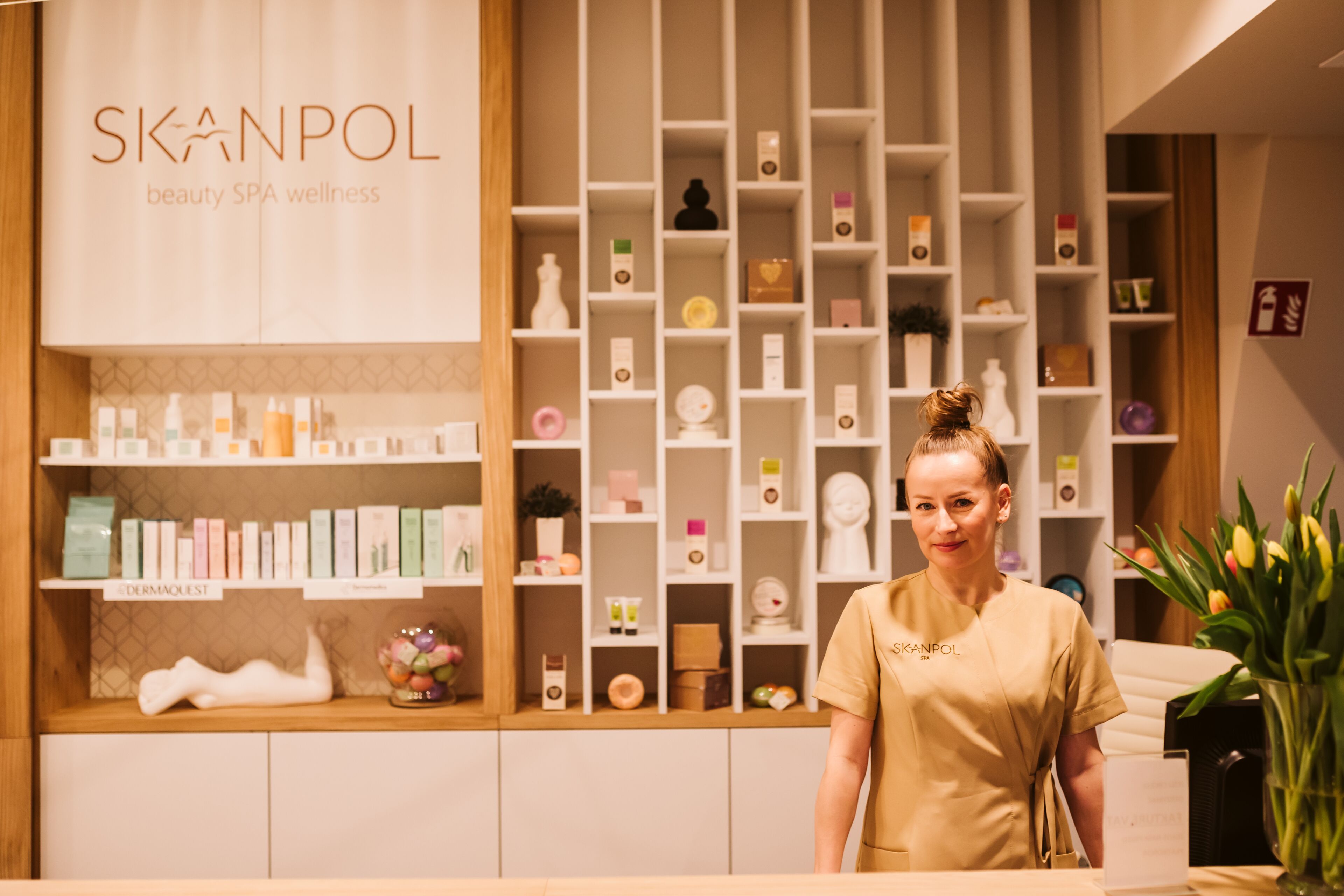 Behandlingsrum för par, kroppsbehandlingar, hydroterapi och aromaterapi