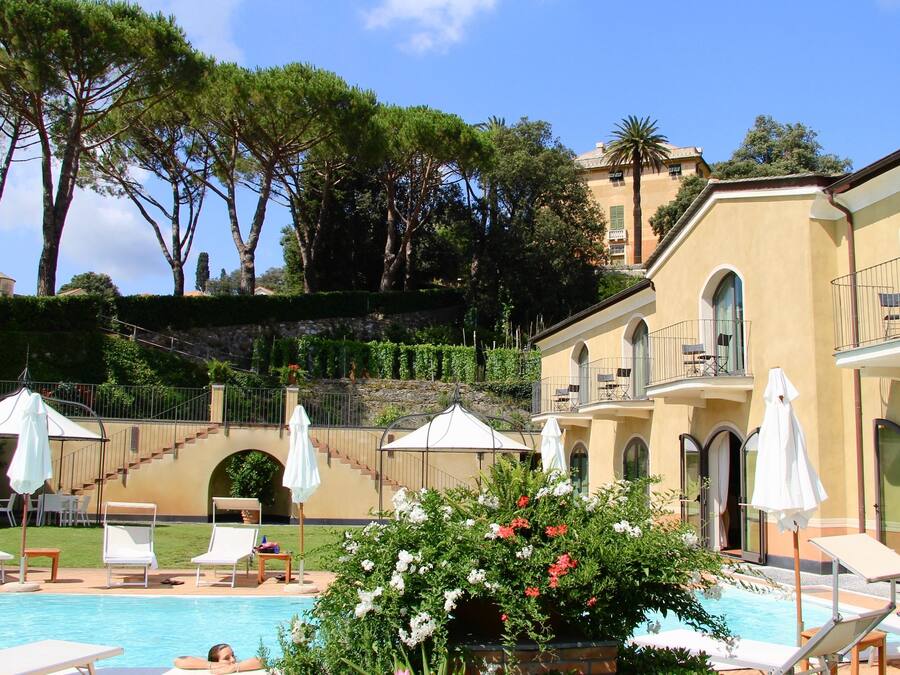 Voorkant van accommodatie