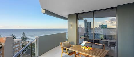 Lyxlägenhet - 3 sovrum (3 Bed Ocean View) | Utsikt mot havet/stranden