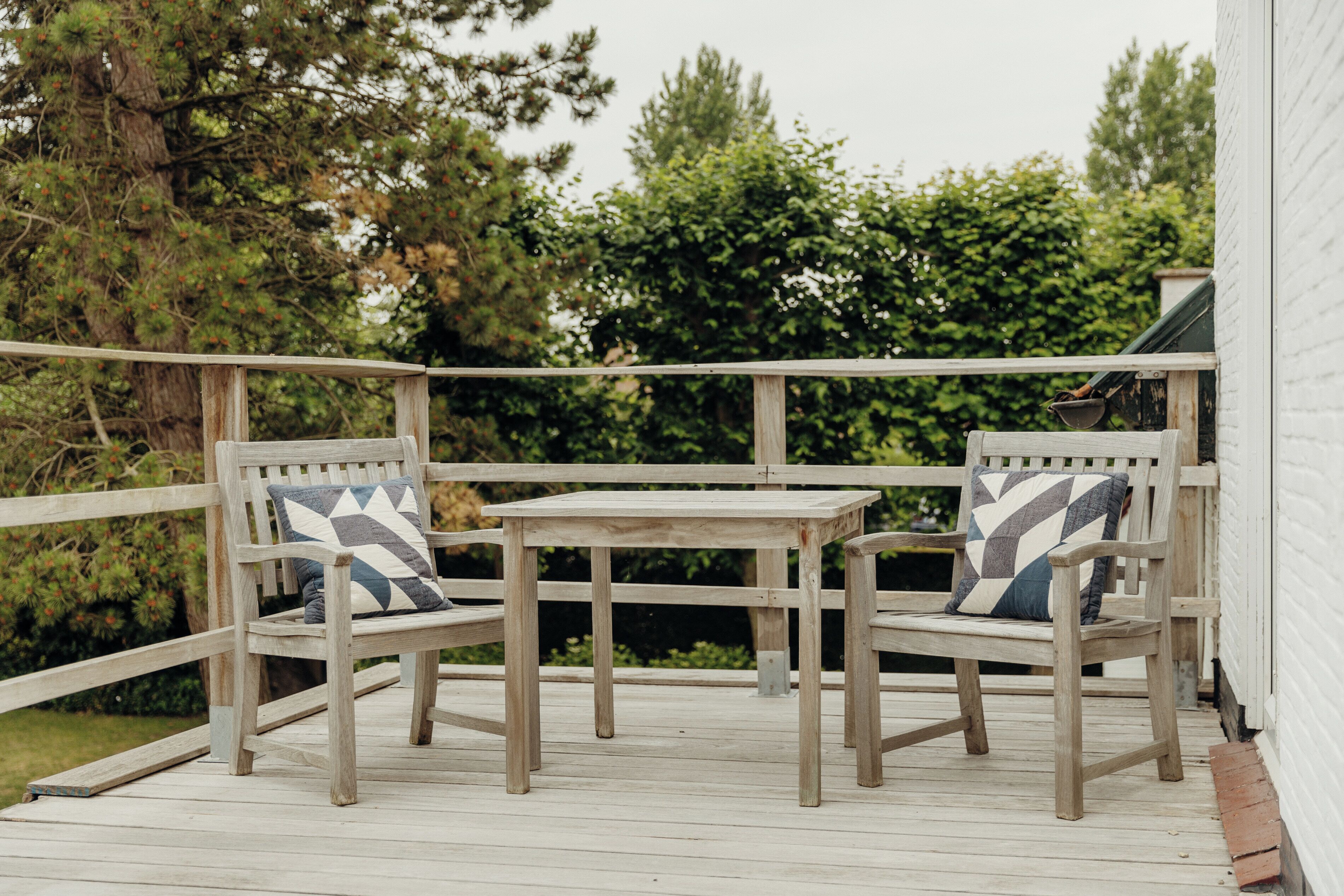 Blick von der Unterkunft