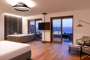 Luxury Spa Suite | Ropa de cama hipoalergénica, minibar, caja fuerte