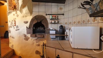 Apartment for 4 people | Private kitchen | Coffee/tea maker, high chair, coffee grinder