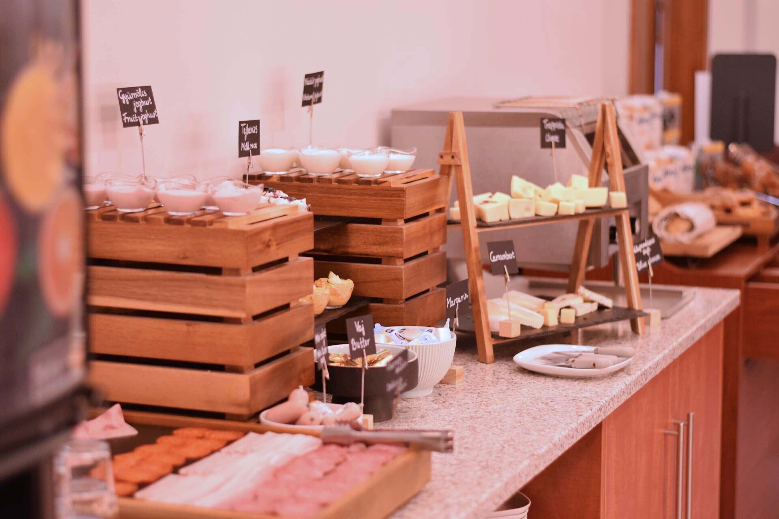 daily buffet breakfast (eur 10 per person)