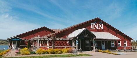 Overnatningsstedets facade