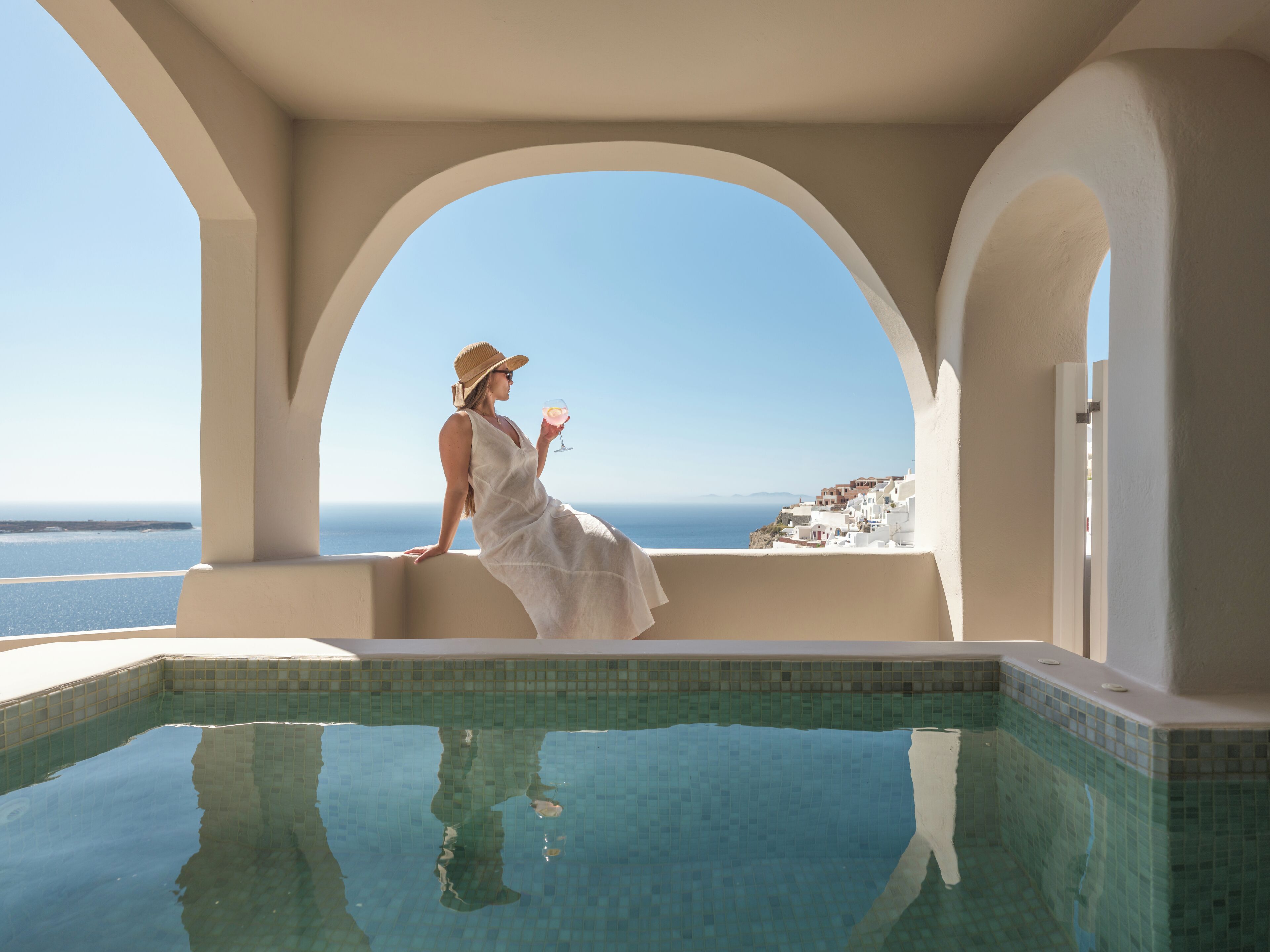 Room, Private Pool, Sea View (Aqua Cave Pool Suite, Sunset View)