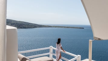Chambre, piscine privée, vue mer (Aqua Cave Pool Suite, Sunset View) | Extérieur