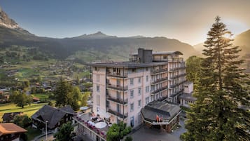 Façana frontal de l'allotjament