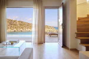 Vila, 2 quartos, piscina particular, vista para o mar | Vista do quarto