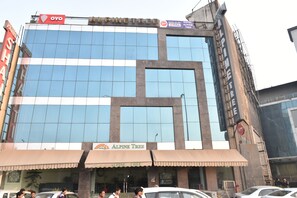 Majoituspaikan julkisivu