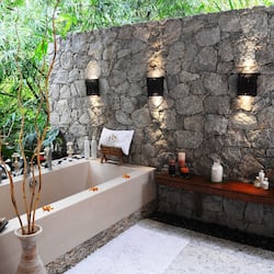 Free toiletries, hair dryer, bathrobes, slippers