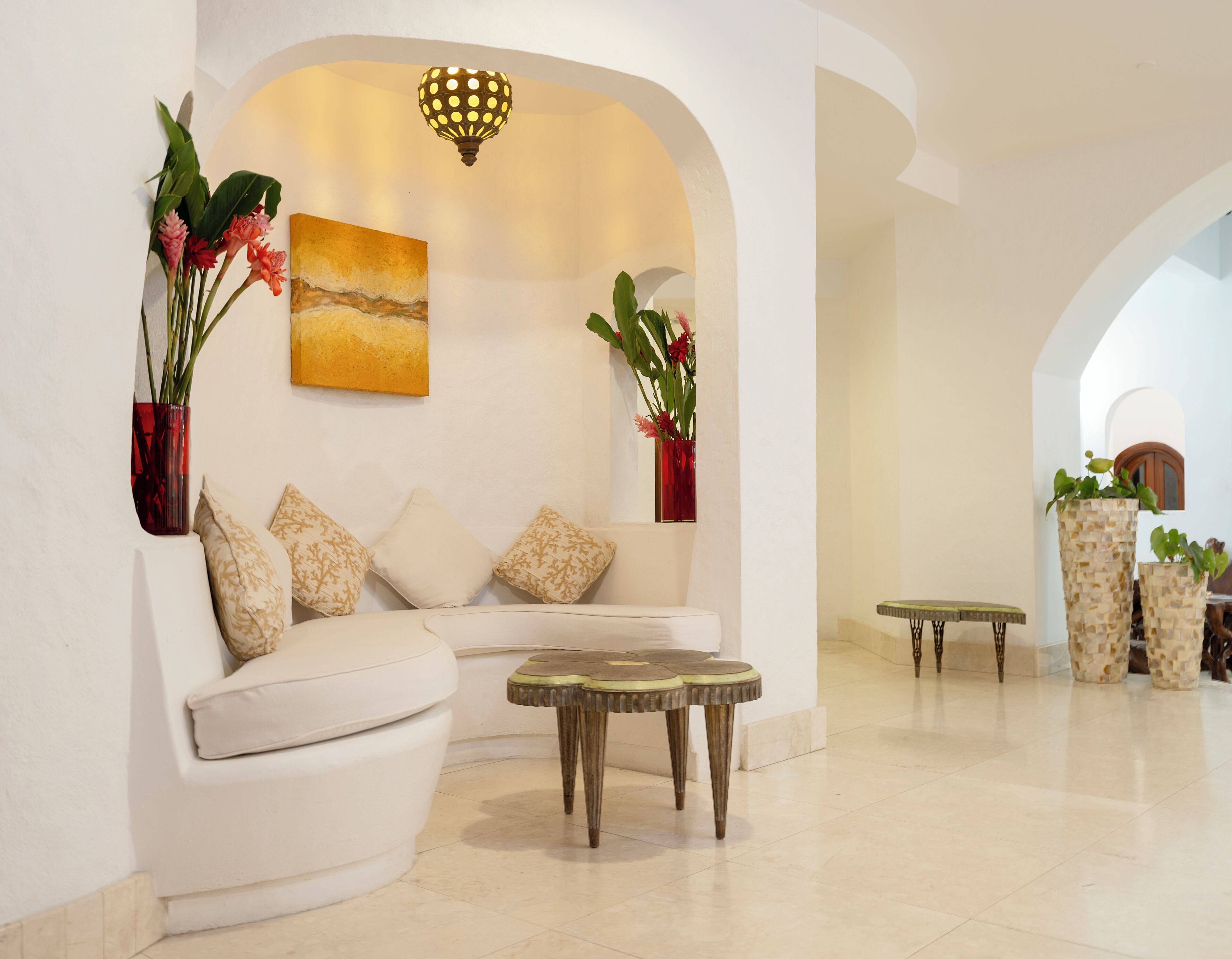 Lobby sitting area