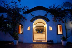 Entrada de la propiedad