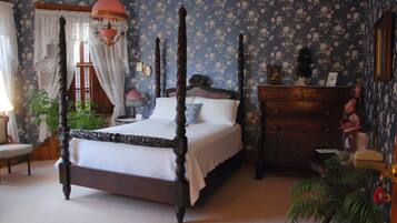 Individually decorated, individually furnished, desk, blackout curtains