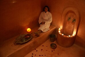 Gommages corporels, soins du visage, soins de réflexologie
