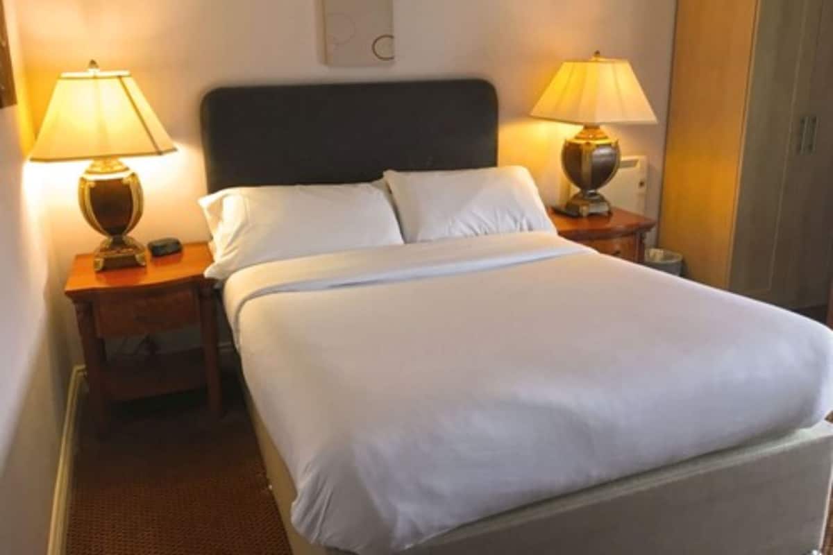 Standaard tweepersoonskamer, 1 tweepersoonsbed | Een bureau, een strijkplank/strijkijzer, gratis wifi, beddengoed