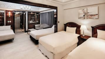 In-room safe, blackout drapes, soundproofing, iron/ironing board