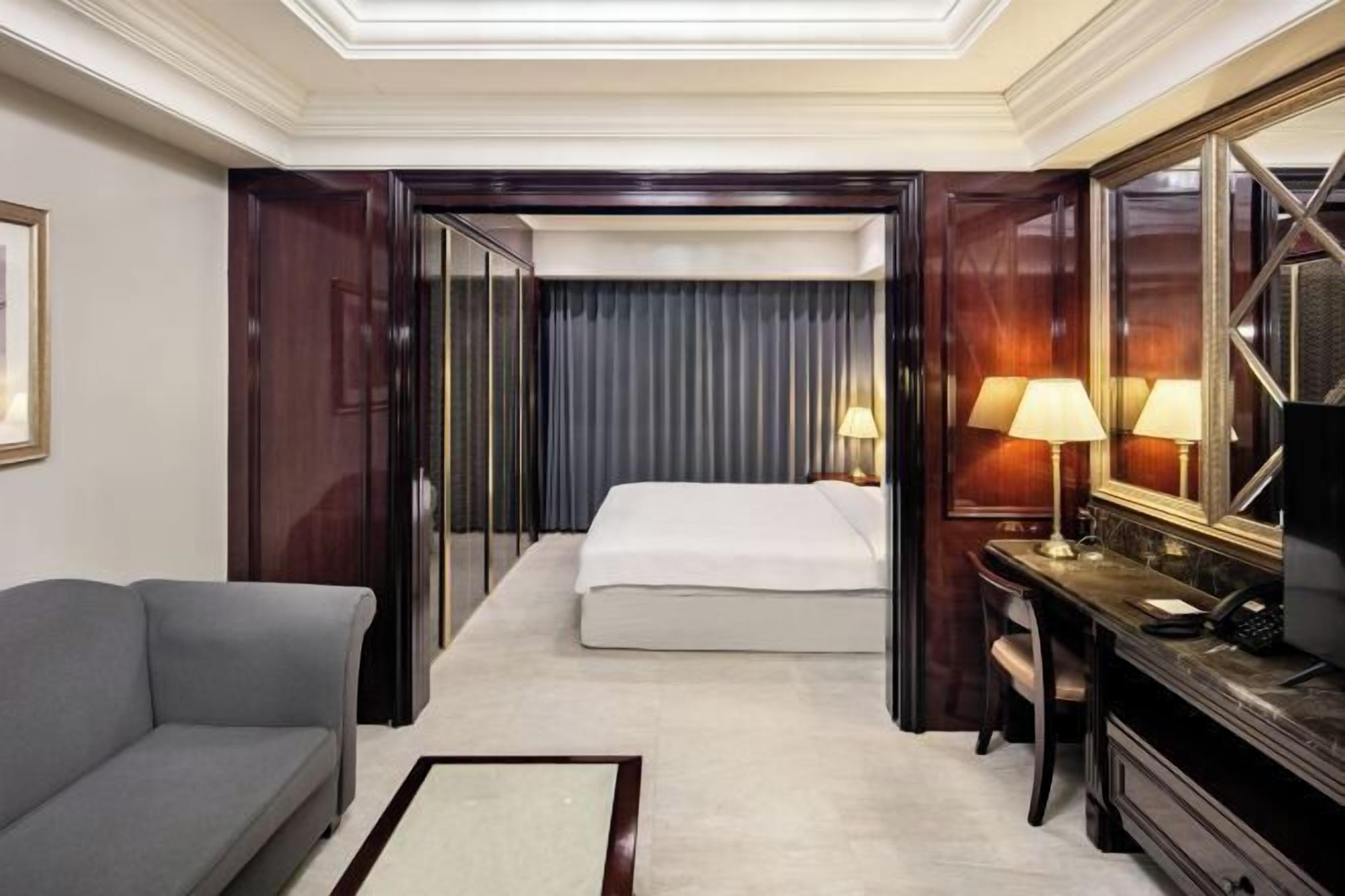 In-room safe, blackout drapes, soundproofing, iron/ironing board