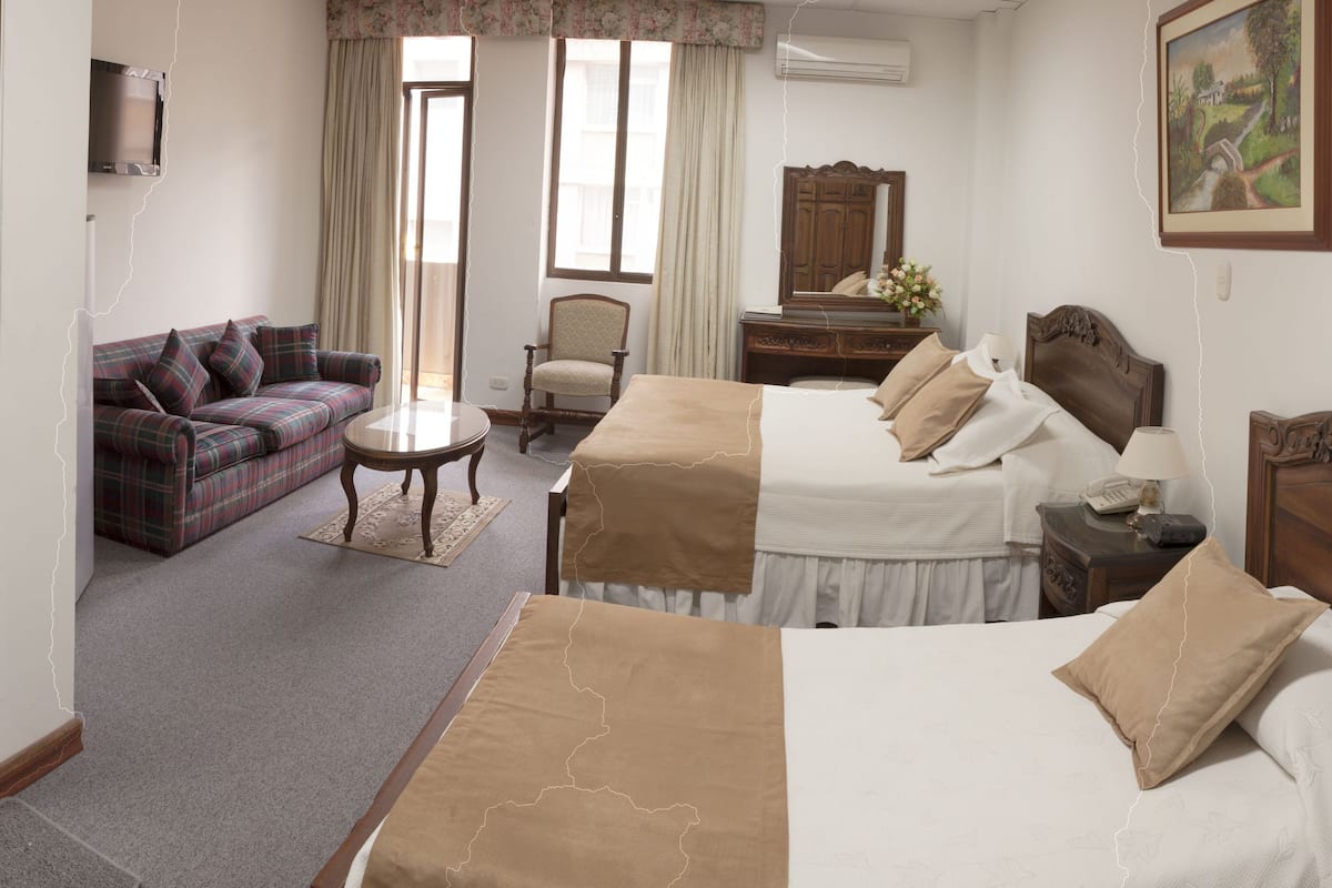 1 bedroom, premium bedding, down duvets, tempur-pedic beds