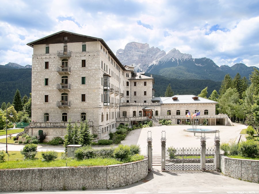 Voorkant van accommodatie