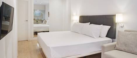 Down comforters, pillowtop beds, in-room safe, individually decorated