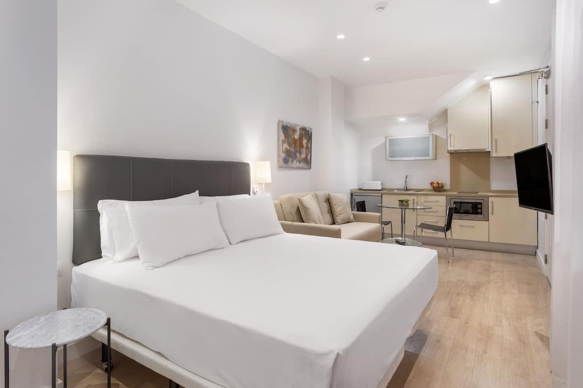 1 habitación, edredón y camas con pillow-top