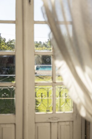 Vue sur le jardin