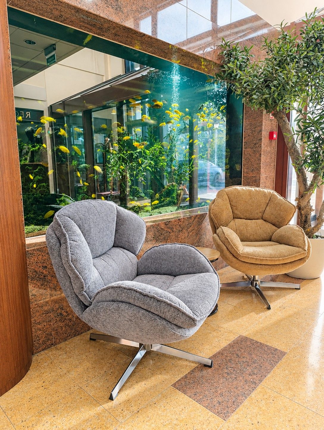 Sitzecke in der Lobby