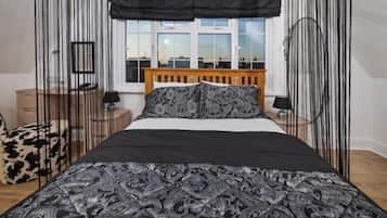 Superior Double Room | Premium bedding, desk, blackout curtains, iron/ironing board