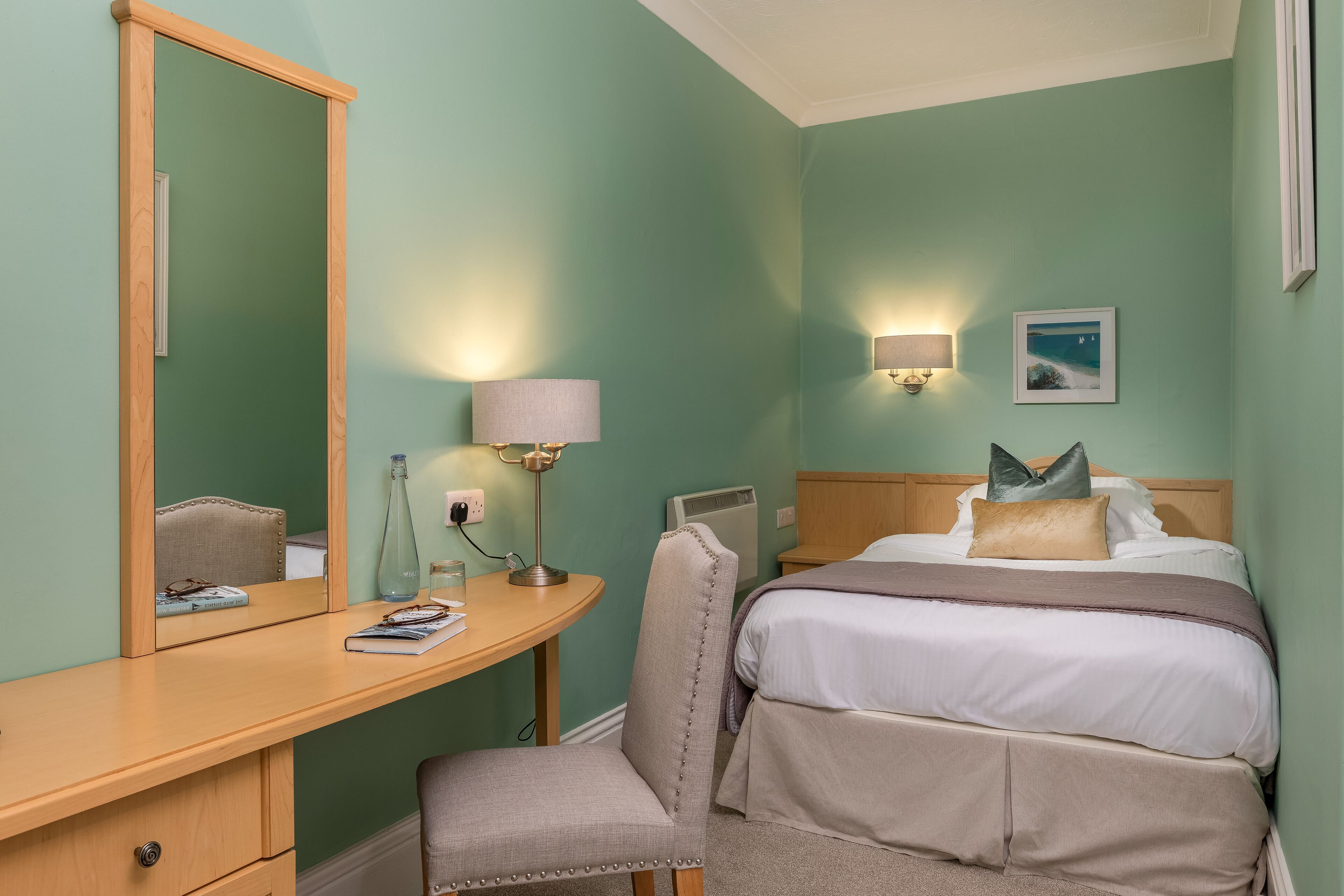 large single | premium bedding, pillow-top beds, individually decorated