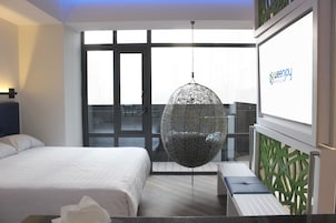 We Suite | In-room safe, desk, soundproofing, iron/ironing board