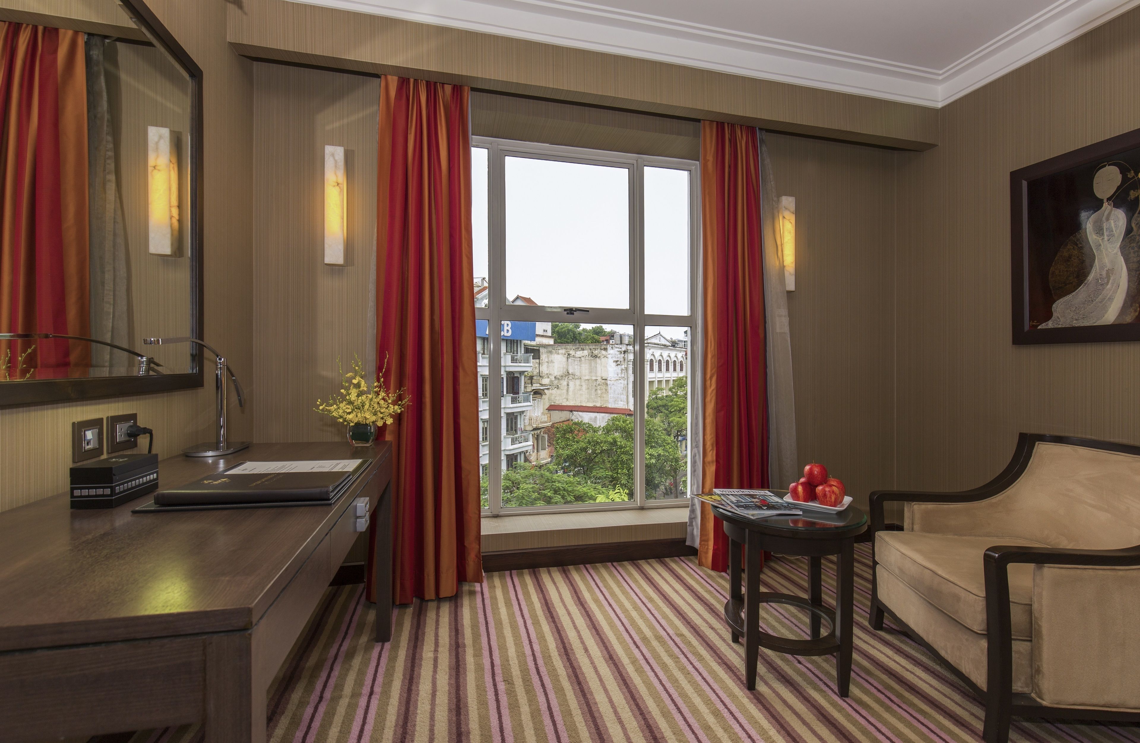 premium executive double or twin room, city view | 1 bedroom, minibar, in-room safe, desk