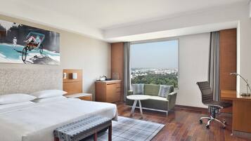 1 Schlafzimmer, hochwertige Bettwaren, Minibar, Zimmersafe