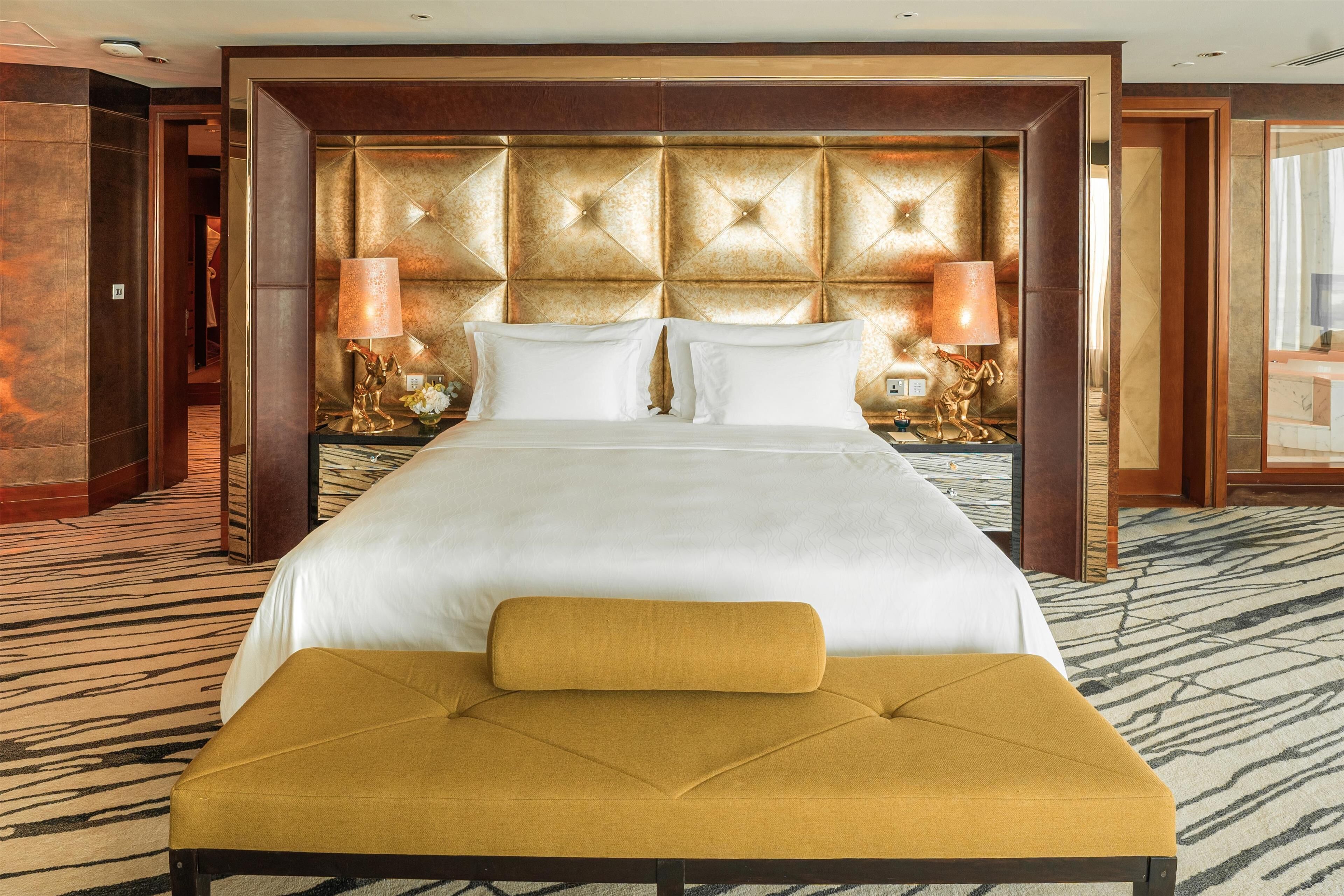 Suíte presidencial (Duplex) | 1 quarto, roupas de cama premium, cofres nos quartos, escrivaninha