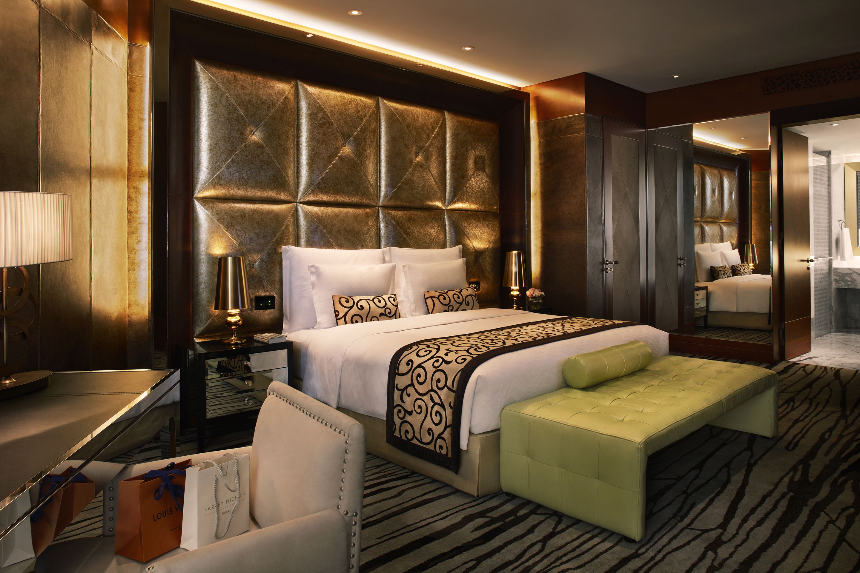 meydan presidential suite two bedroom | 1 bedroom, premium bedding, in-room safe, desk