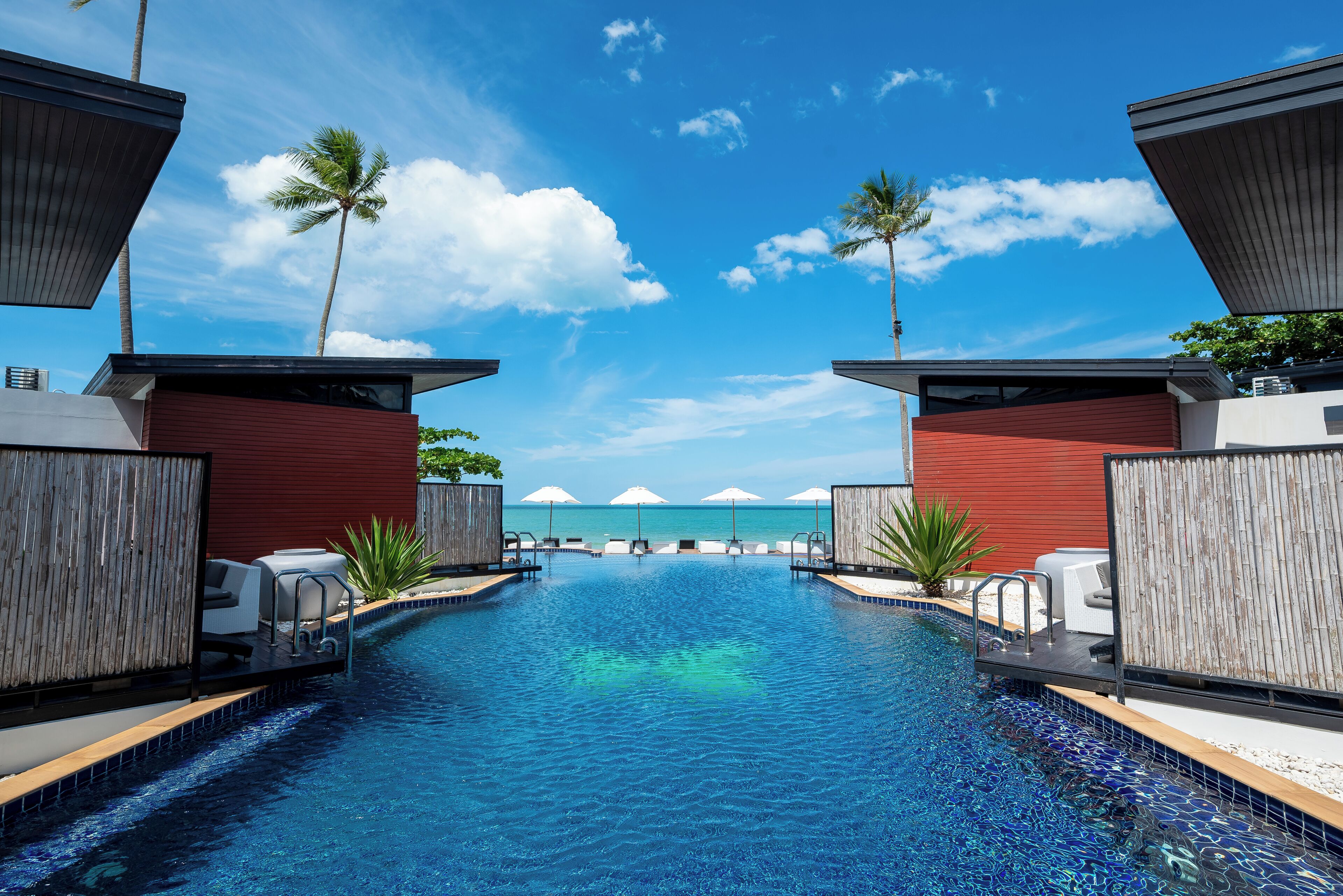 poolside villa | beach/ocean view