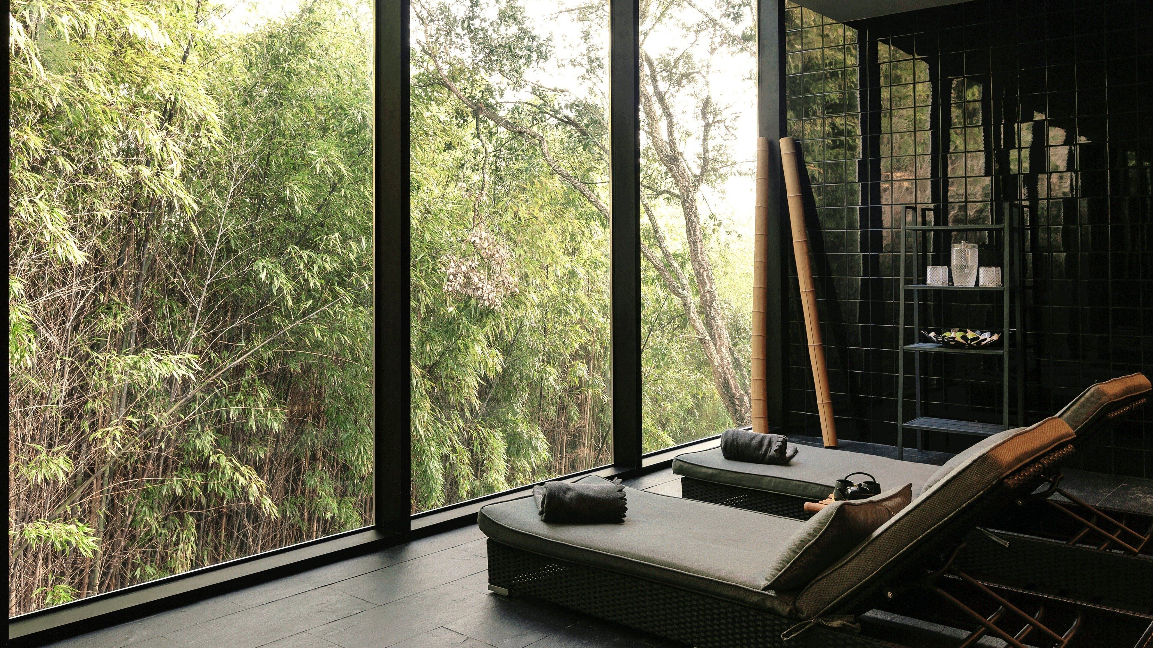 Salas de tratamiento para parejas, sauna y baño turco o hammam 