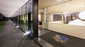 Entrée de l’hébergement
