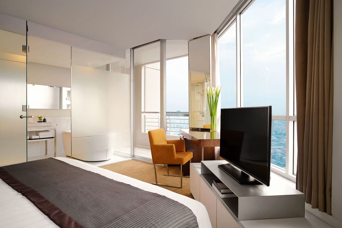 1 bedroom, premium bedding, down duvets, pillow-top beds