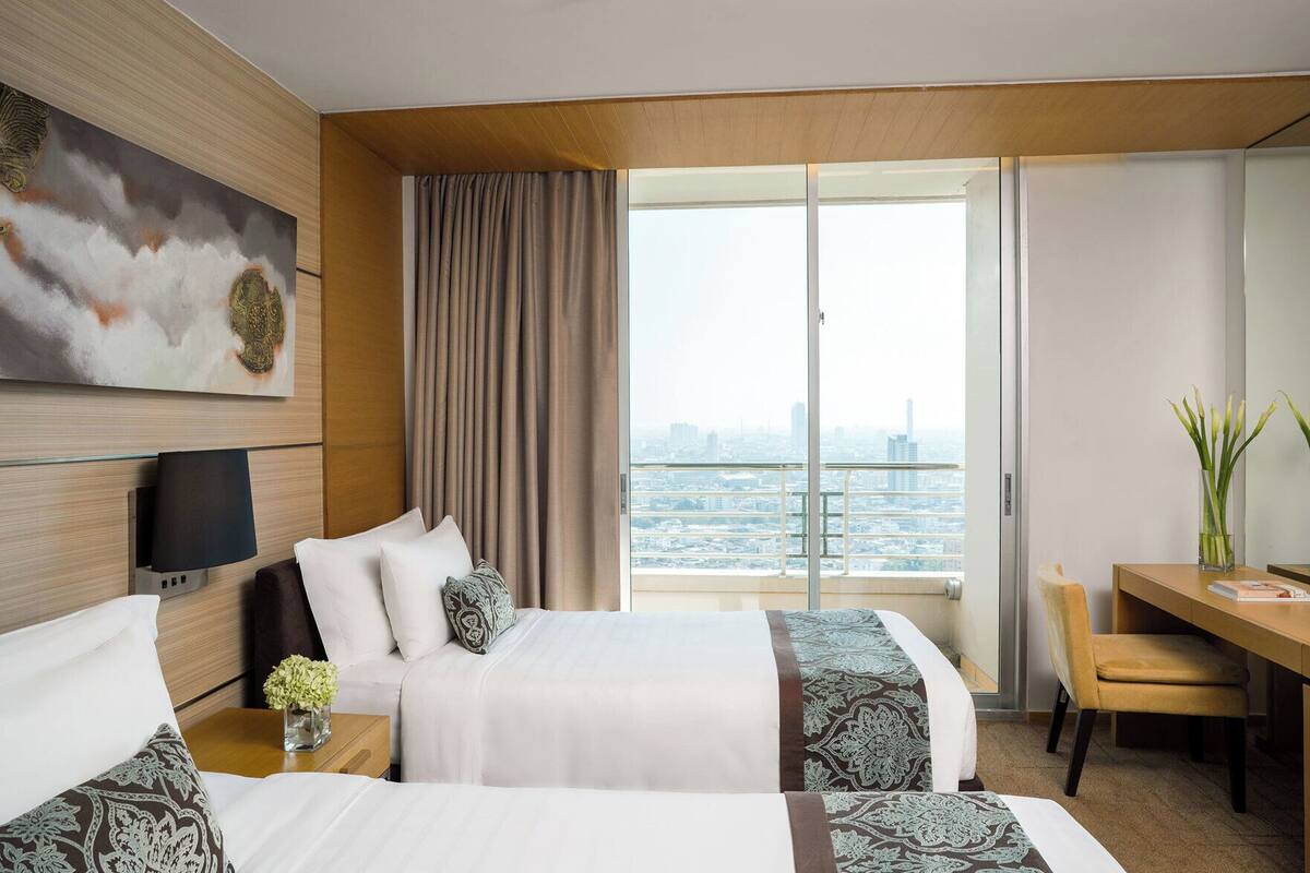 Hochwertige Bettwaren, Daunenbettdecken, Pillowtop-Betten, Minibar