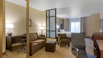 Suite, 2 Queen Beds, Non Smoking | Premium bedding, desk, laptop workspace, blackout drapes