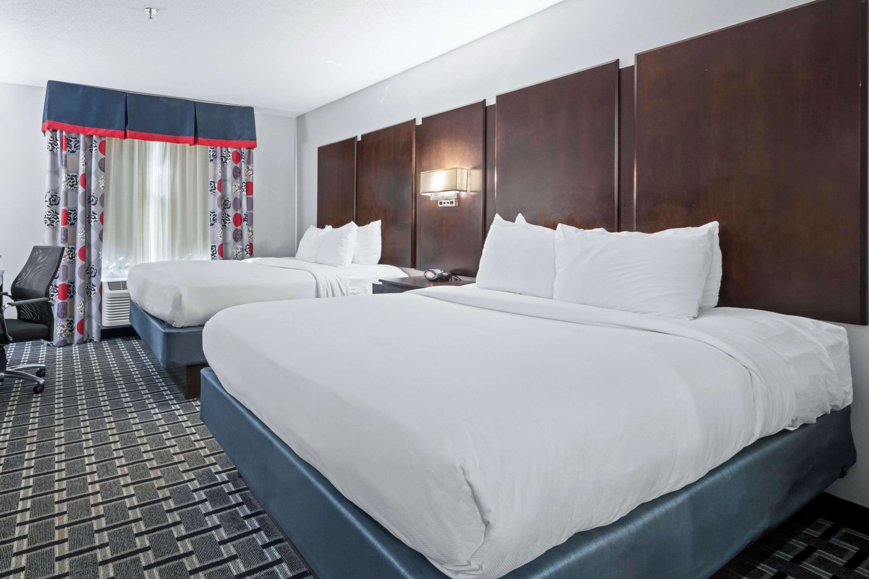 studio suite, multiple beds, non smoking | desk, laptop workspace, blackout curtains, iron/ironing board