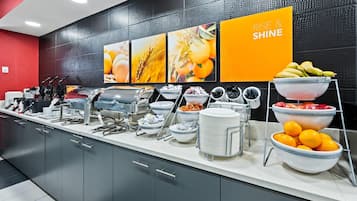 Free daily full breakfast