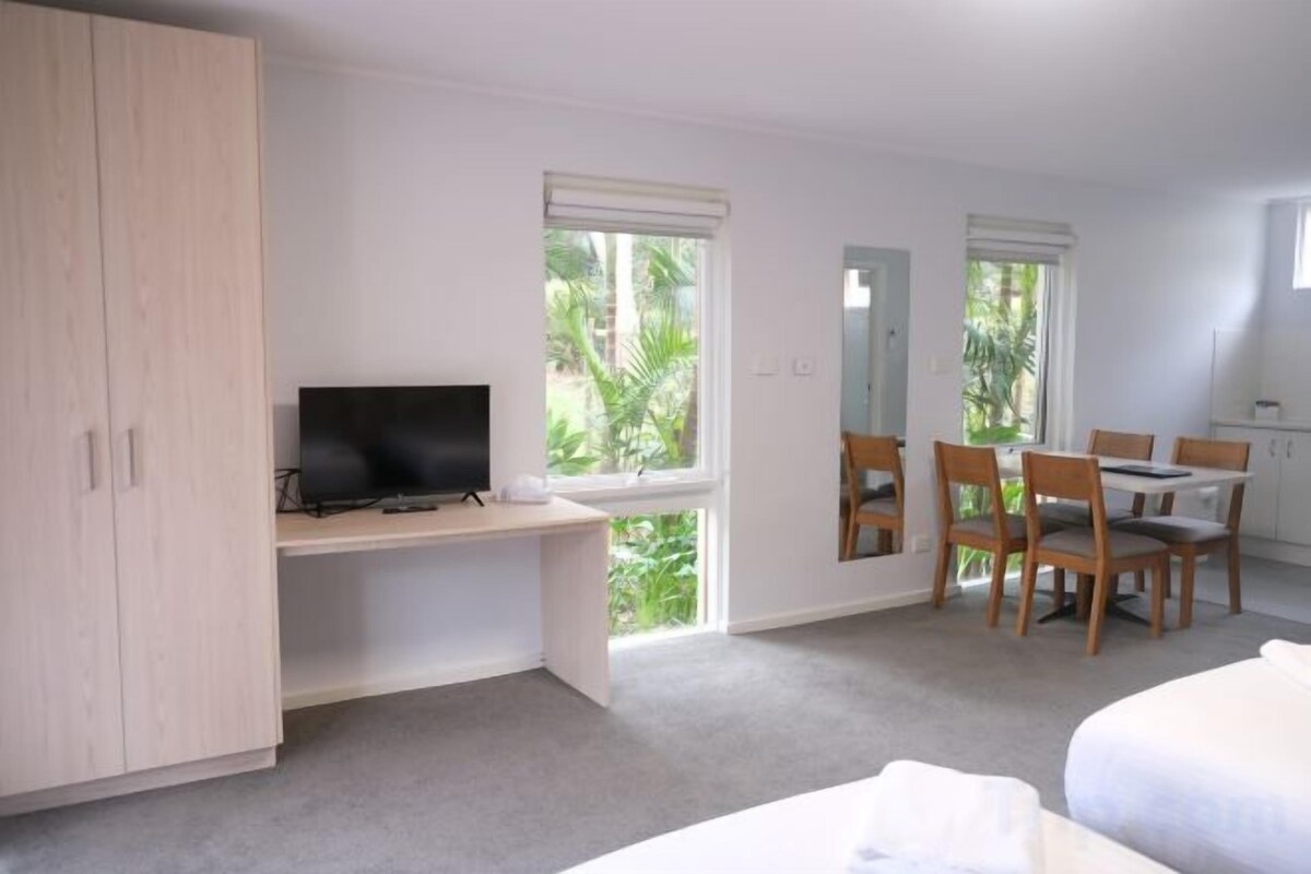 Laptop workspace, soundproofing, iron/ironing board, WiFi (free)