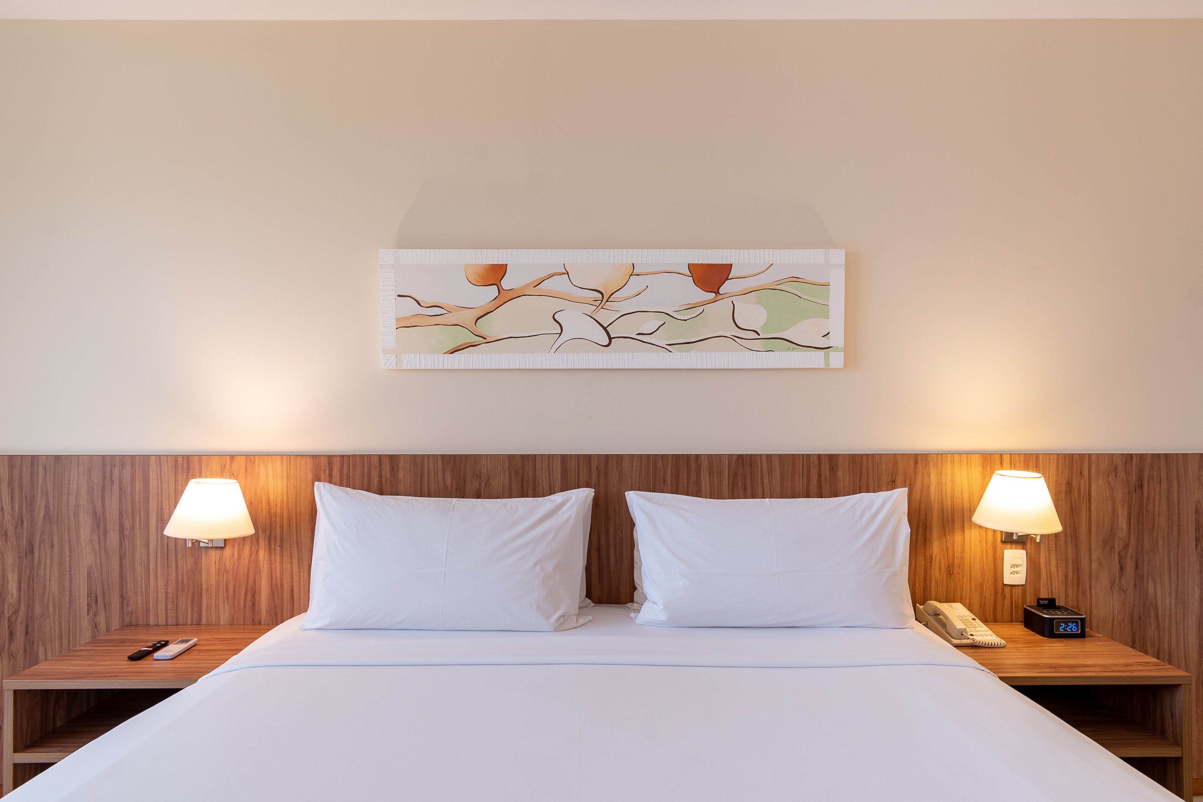 Quarto standard, 1 cama King | Roupas de cama premium, frigobar, cofres nos quartos