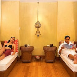 Sauna, hot tub, Turkish bath/hammam, body treatments, hydrotherapy